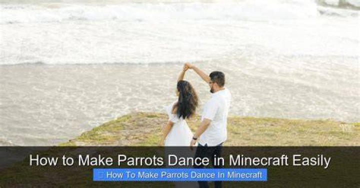 How to make parrots dance in minecraft