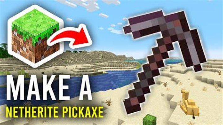 How to make picks in minecraft