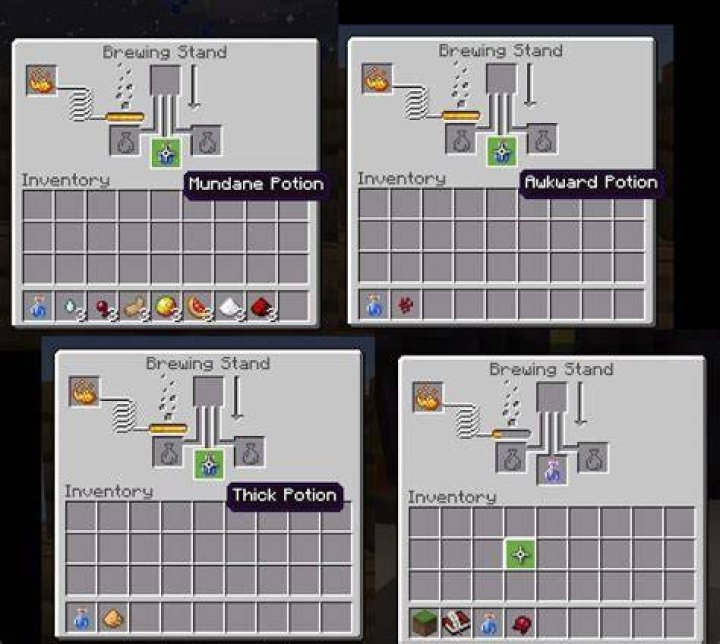 How to make poisons on minecraft