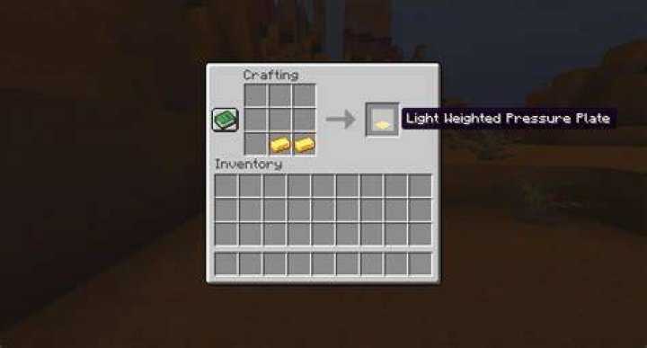 How to make pressure plates in minecraft