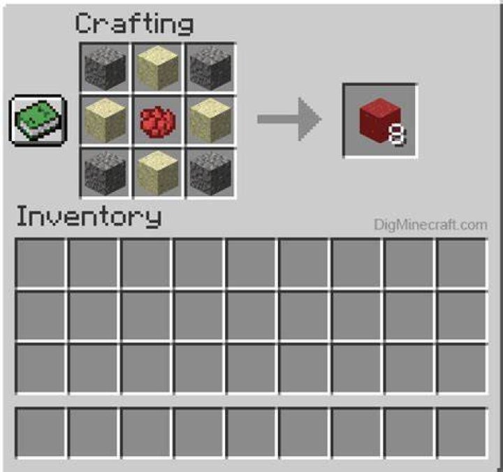 How to make red concrete in minecraft