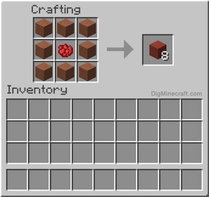 How to make red terracotta in minecraft