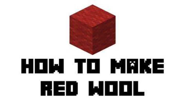 How to make red wool in minecraft