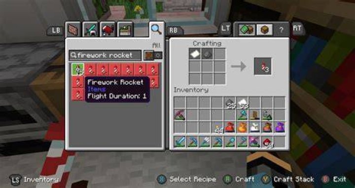 How to make rocket in minecraft