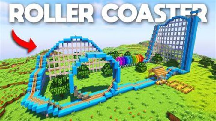 How to make roller coasters in minecraft