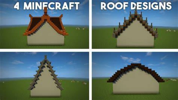 How to make roofs in minecraft