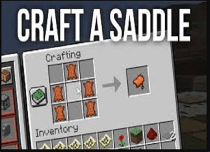 How to make saddle in minecraft 2020