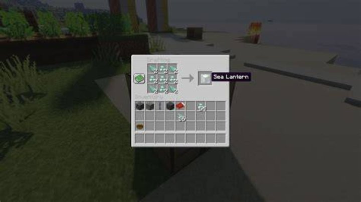 How to make sea lanterns in minecraft