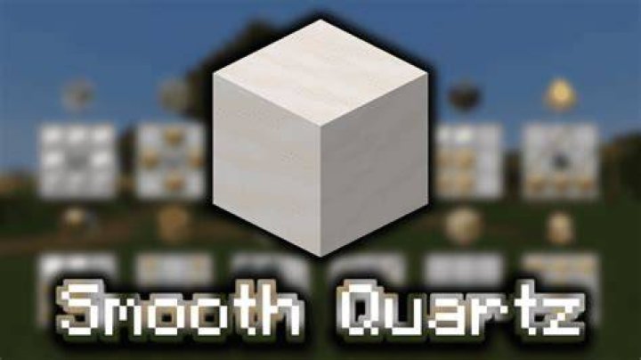 How to make smooth quartz minecraft