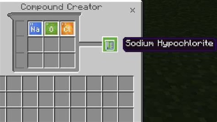 How to make sodium hypochlorite in minecraft