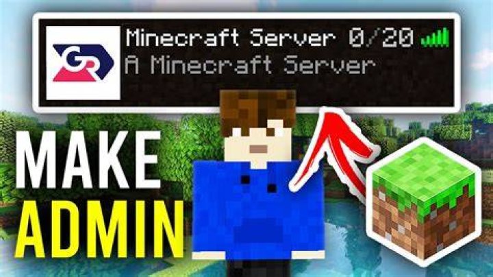 How to make someone admin on minecraft