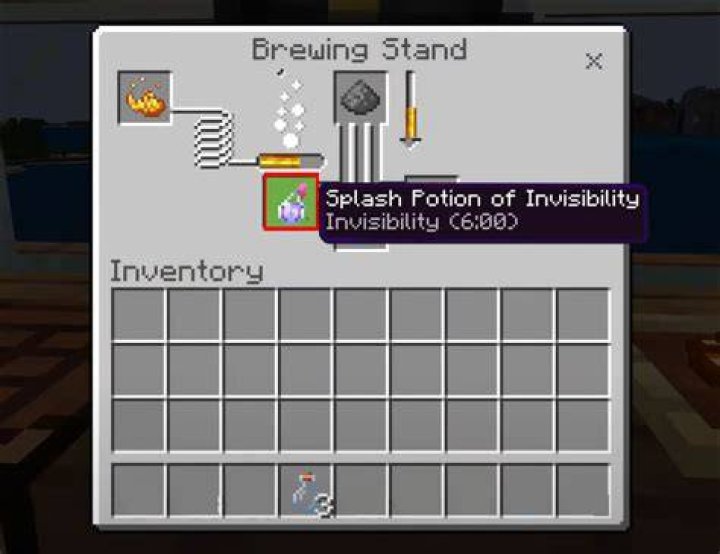 How to make splash potions in minecraft