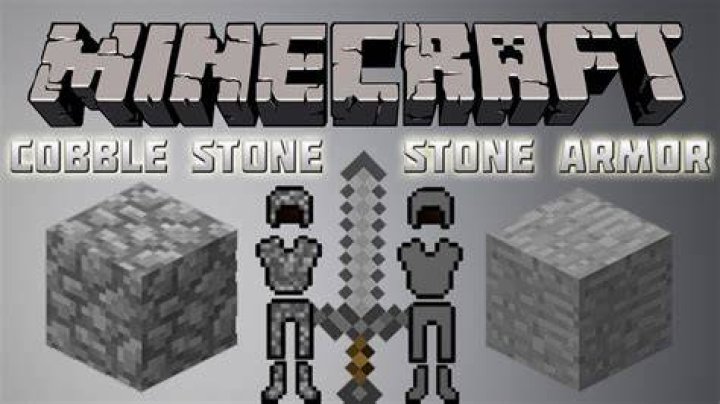 How to make stone armor in minecraft