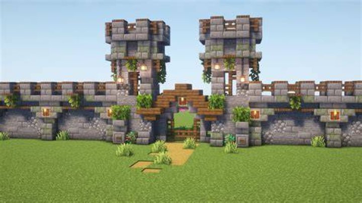 How to make stone gates in minecraft