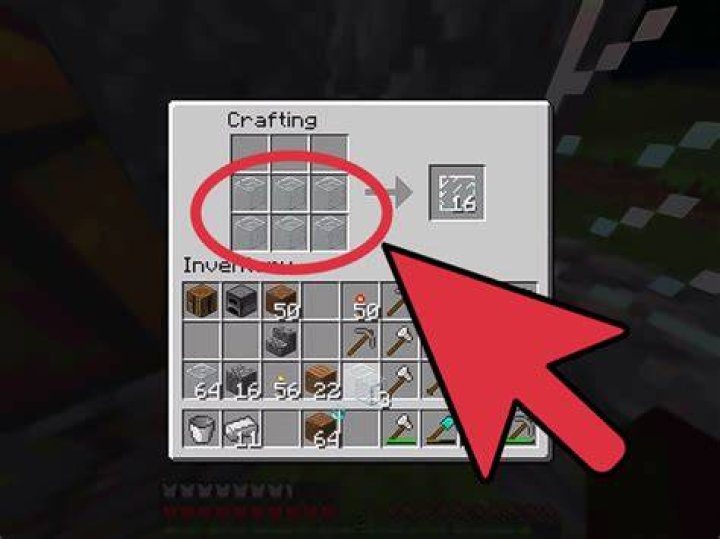 How to make thin glass in minecraft