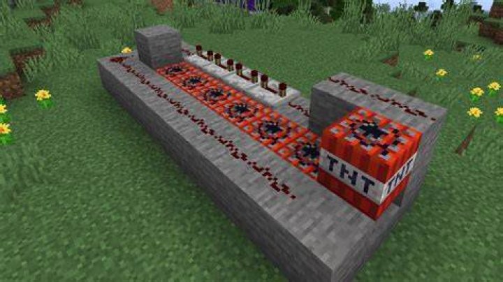 How to make tnt cannon minecraft