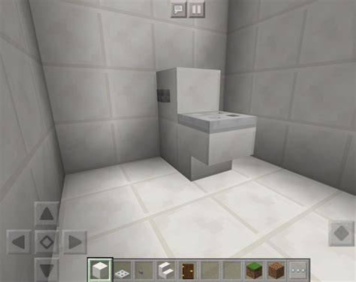 How to make toilet in minecraft