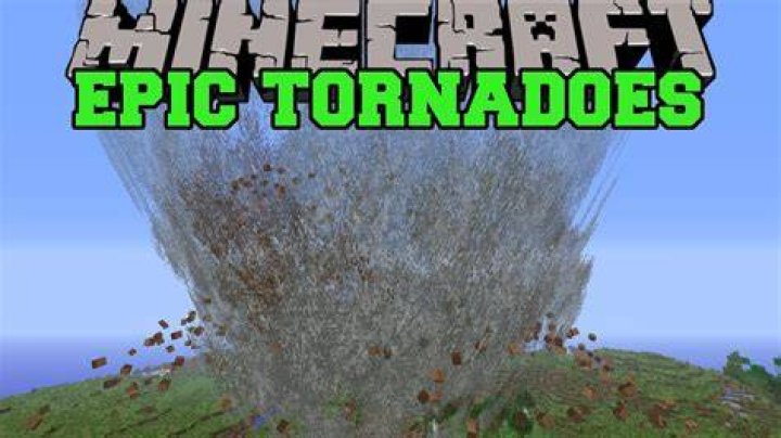 How to make tornadoes in minecraft