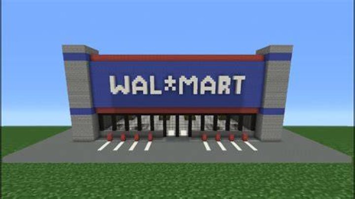 How to make walmart in minecraft