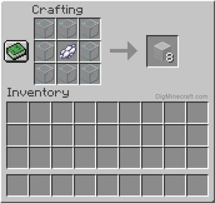 How to make white stained glass minecraft
