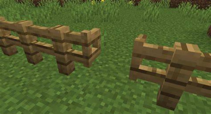 How to make wooden fence in minecraft