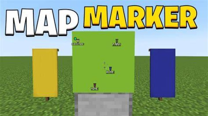 How to mark maps in minecraft