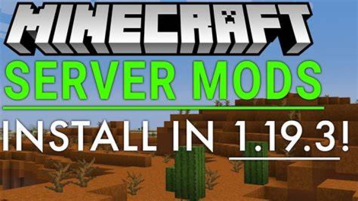 How to mod your minecraft server