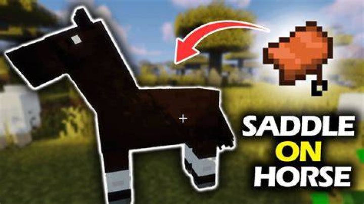 How to mount a horse in minecraft