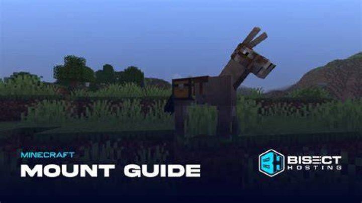 How to mount a llama in minecraft