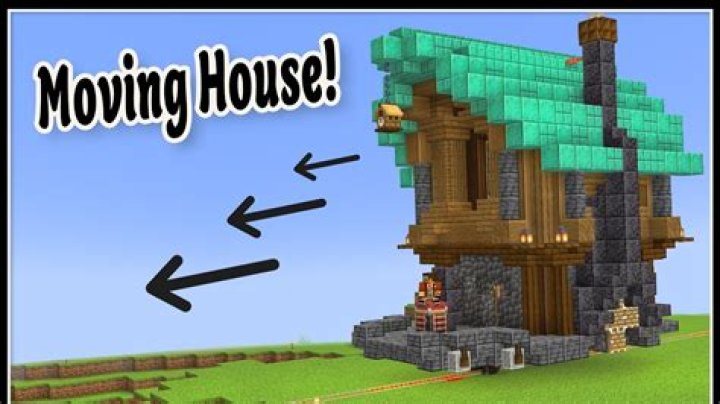 How to move a building in minecraft