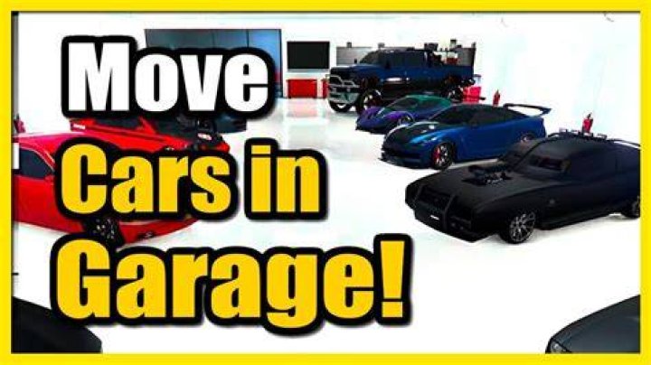 How to move cars between garages gta