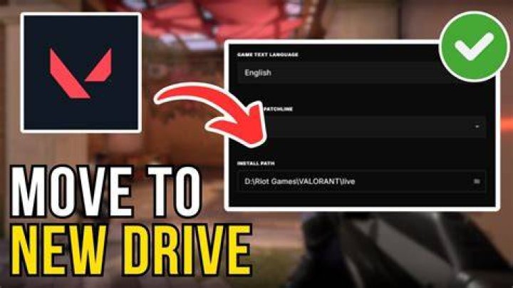 How to move valorant to another drive reddit