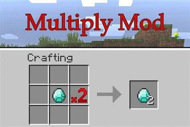 How to multiply items in minecraft