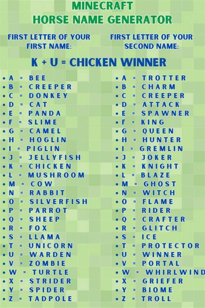 How to name your horse in minecraft