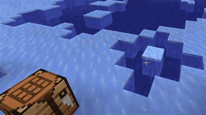 How to pick up ice in minecraft