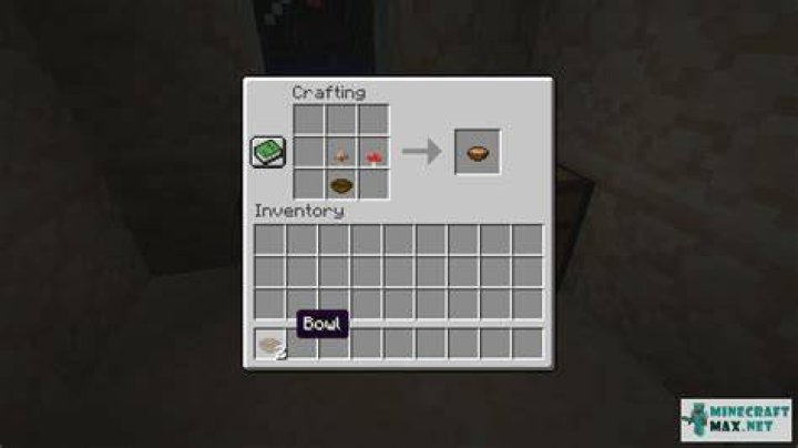 How to place a bowl in minecraft