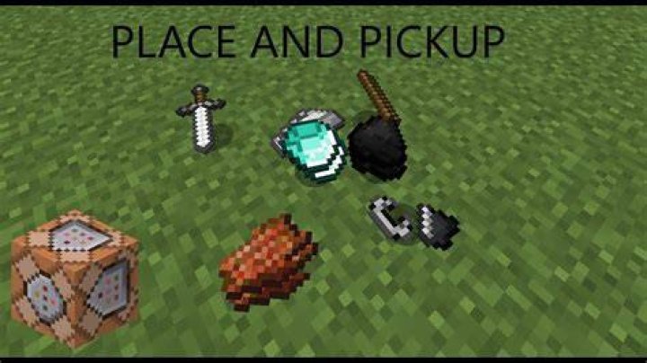 How to place stuff in minecraft
