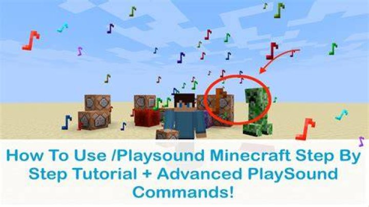 How to play a sound in minecraft