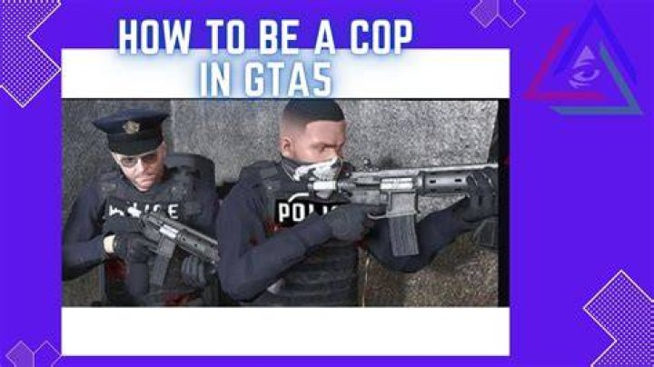 How to play as a cop in gta 5