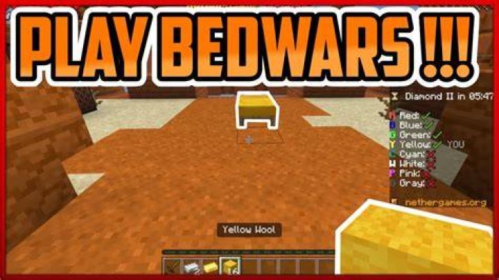 How to play bedwars on minecraft java
