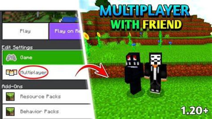 How to play minecraft pe with friends