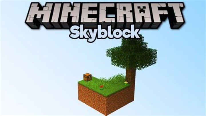 How to play skyblock on minecraft pe