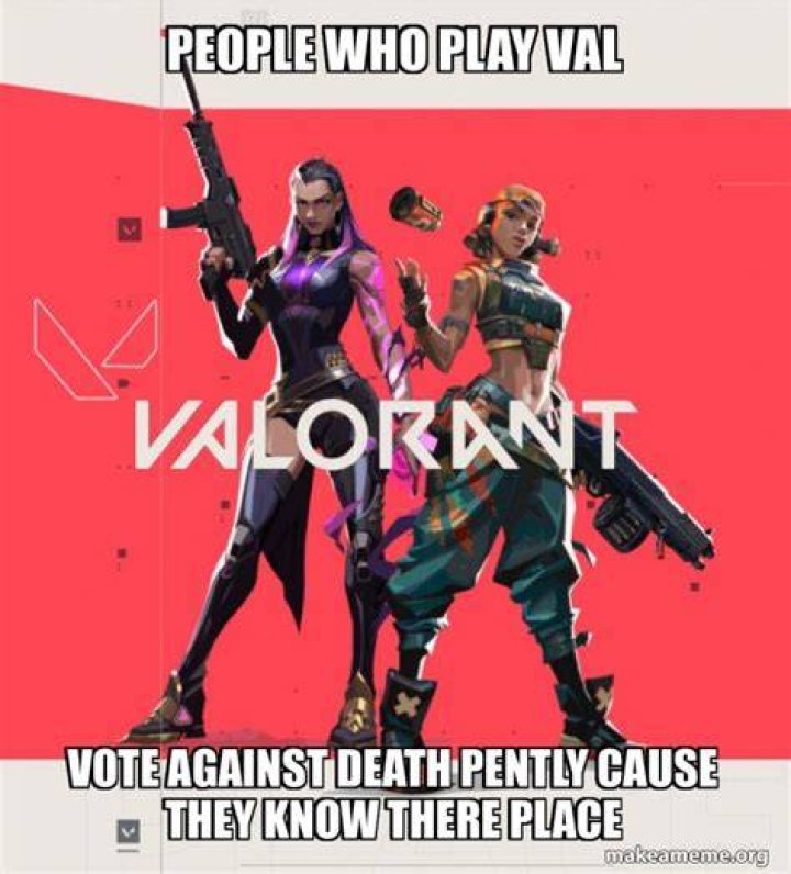 How to play valorant meme