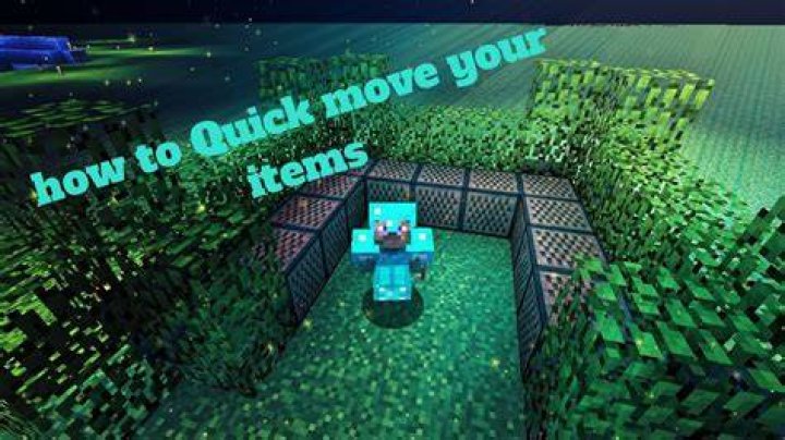 How to quick move in minecraft pc