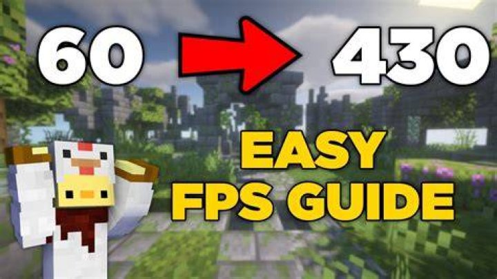 How to raise fps in minecraft