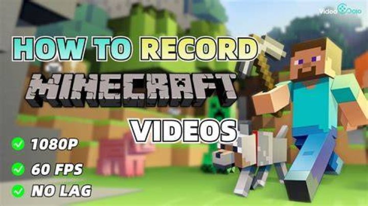 How to record minecraft for youtube