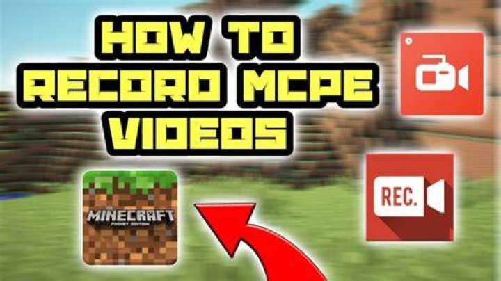 How to record minecraft pe android