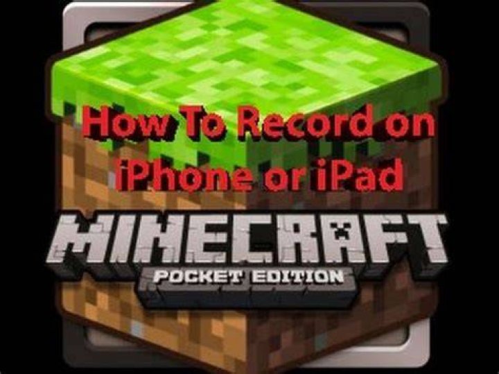 How to record minecraft pe on ipad