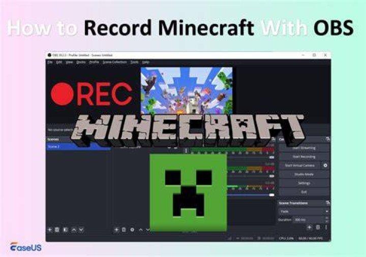 How to record minecraft with obs 2017