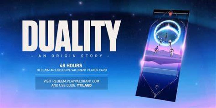 How to redeem duality card in valorant